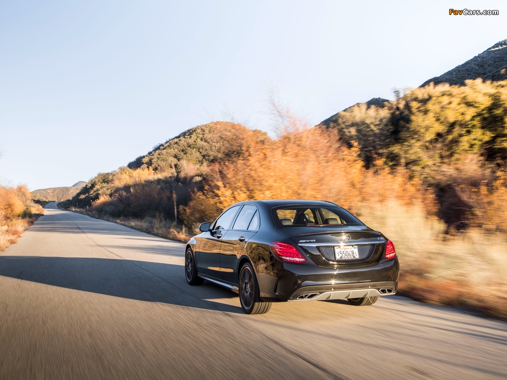 Mercedes-AMG C 43 4MATIC North America (W205) 2016 pictures (1024 x 768)