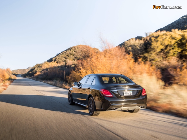 Mercedes-AMG C 43 4MATIC North America (W205) 2016 pictures (640 x 480)