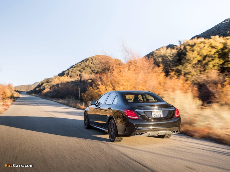Mercedes-AMG C 43 4MATIC North America (W205) 2016 pictures (800 x 600)