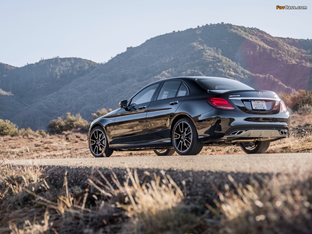 Mercedes-AMG C 43 4MATIC North America (W205) 2016 pictures (1024 x 768)