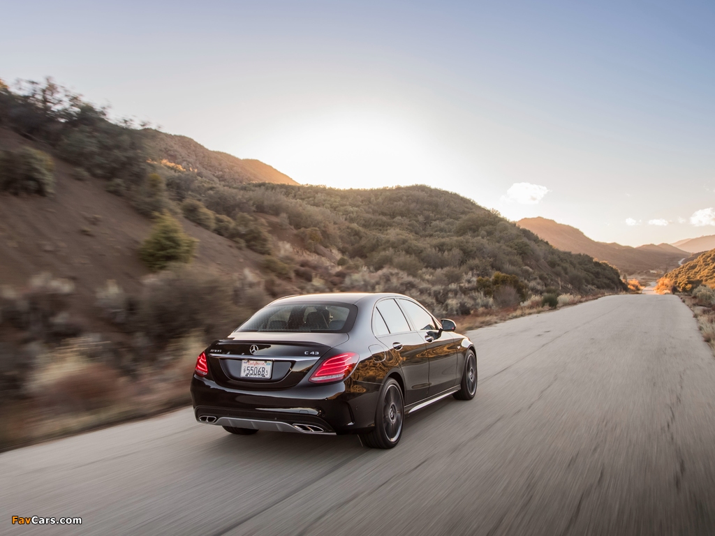 Mercedes-AMG C 43 4MATIC North America (W205) 2016 pictures (1024 x 768)