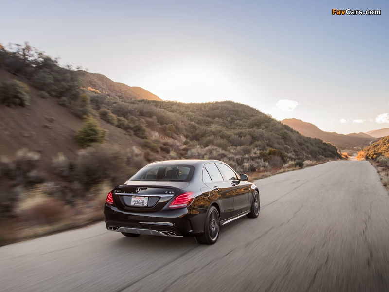 Mercedes-AMG C 43 4MATIC North America (W205) 2016 pictures (800 x 600)