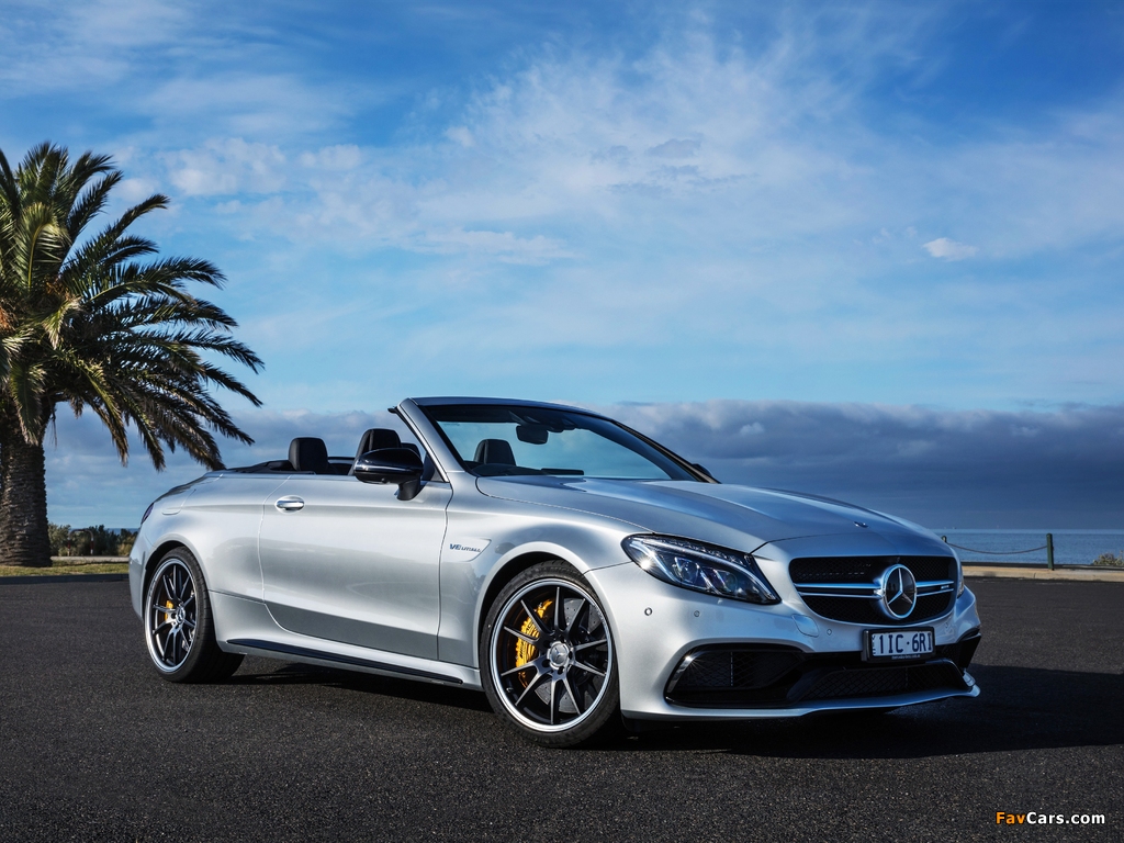 Mercedes-AMG C 63 S Cabriolet AU-spec (A205) 2016 wallpapers (1024 x 768)