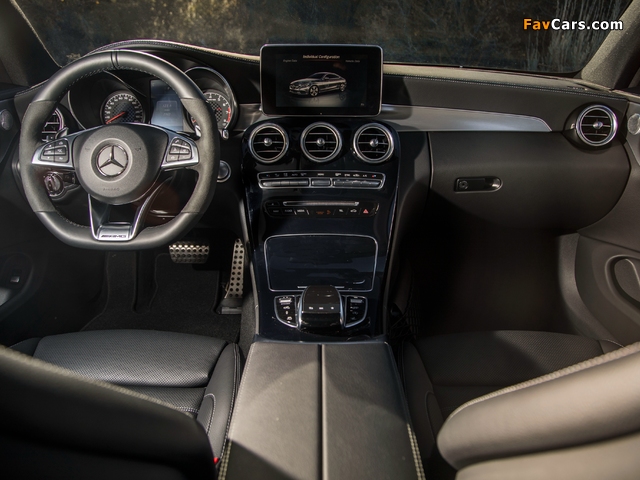 Mercedes-AMG C 43 4MATIC Coupé North America (C205) 2016 wallpapers (640 x 480)