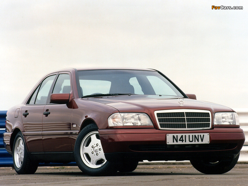 Mercedes-Benz C-Klasse UK-spec (W202) 1993–2000 pictures (800 x 600)