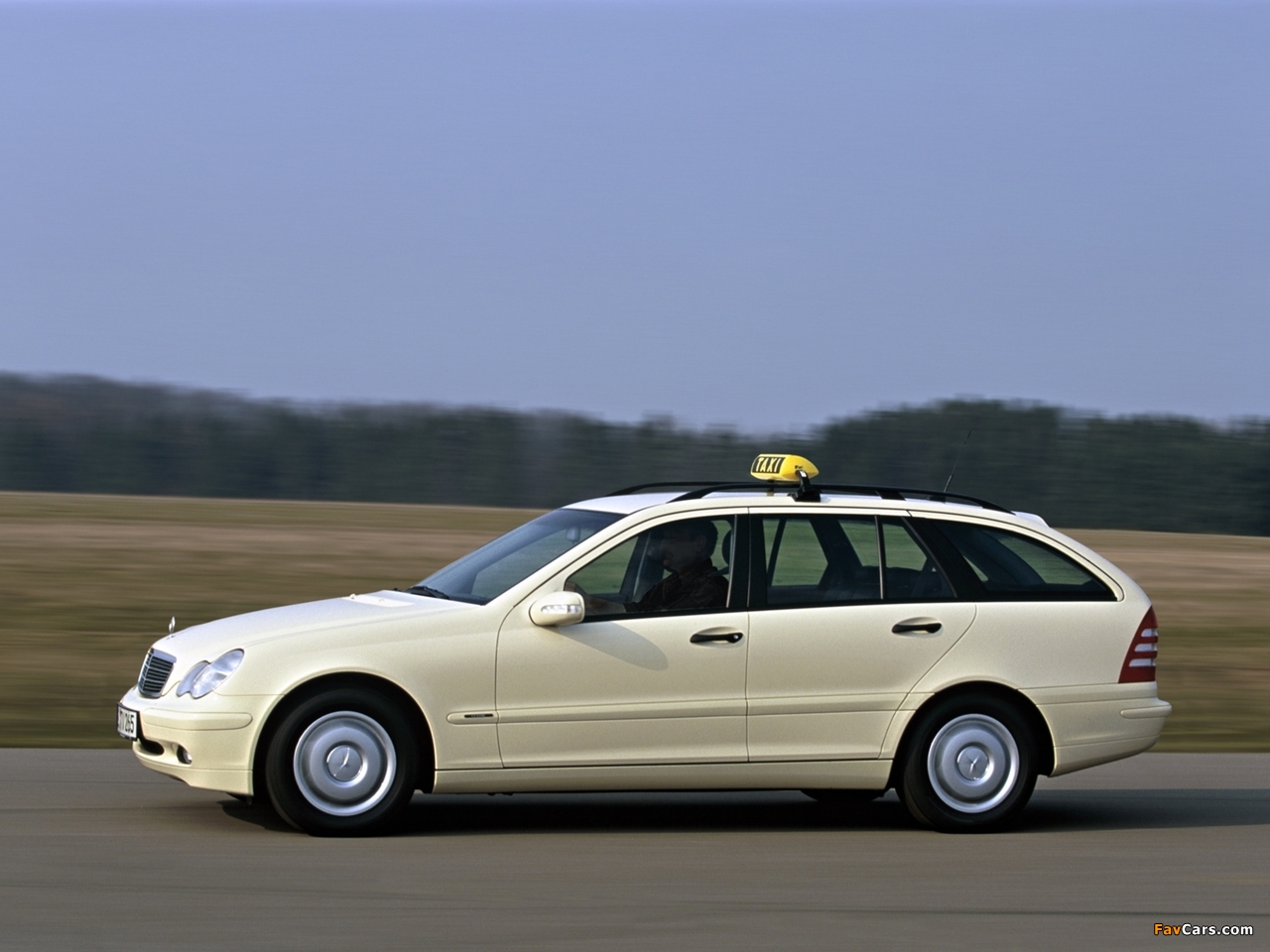 Mercedes-Benz C-Klasse Estate Taxi (S203) 2001–05 wallpapers (1280 x 960)