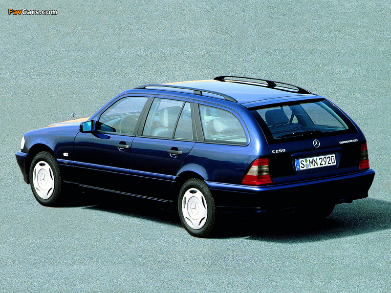 Photos of Mercedes-Benz C 250 Turbodiesel (S202) 1996–2000 (800 x 600)