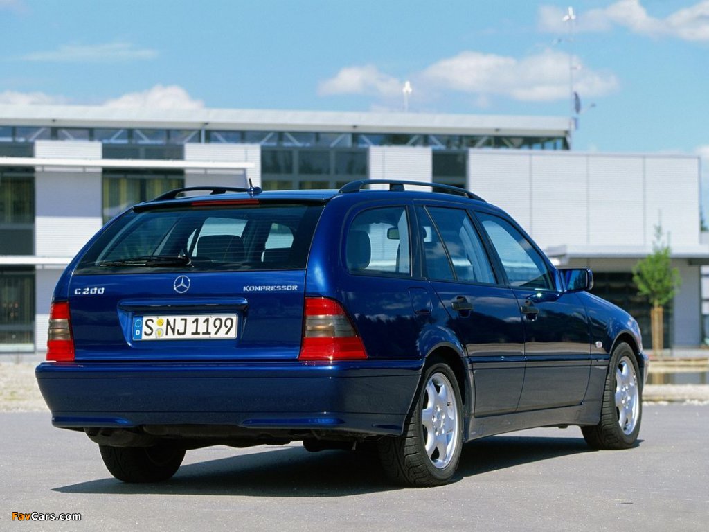 Photos of Mercedes-Benz C 200 Kompressor (S202) 1996–2001 (1024 x 768)