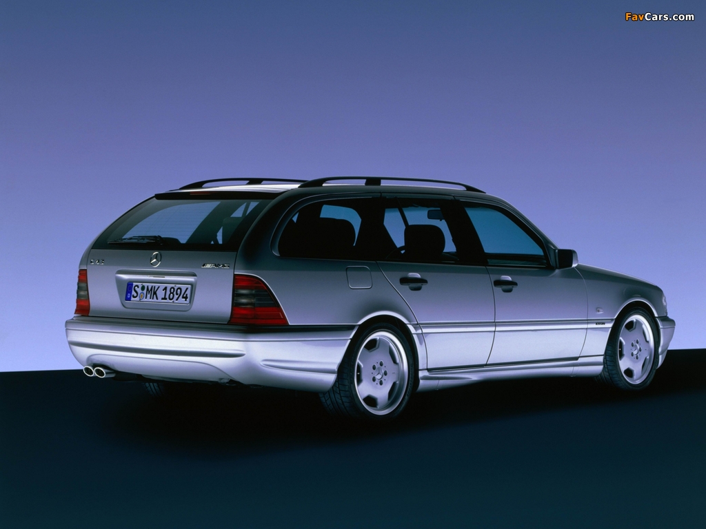 Photos of Mercedes-Benz C 43 AMG Estate (S202) 1997–2000 (1024 x 768)