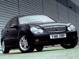 Photos of Mercedes-Benz C 200 Kompressor Sportcoupe UK-spec (C203) 2001–05