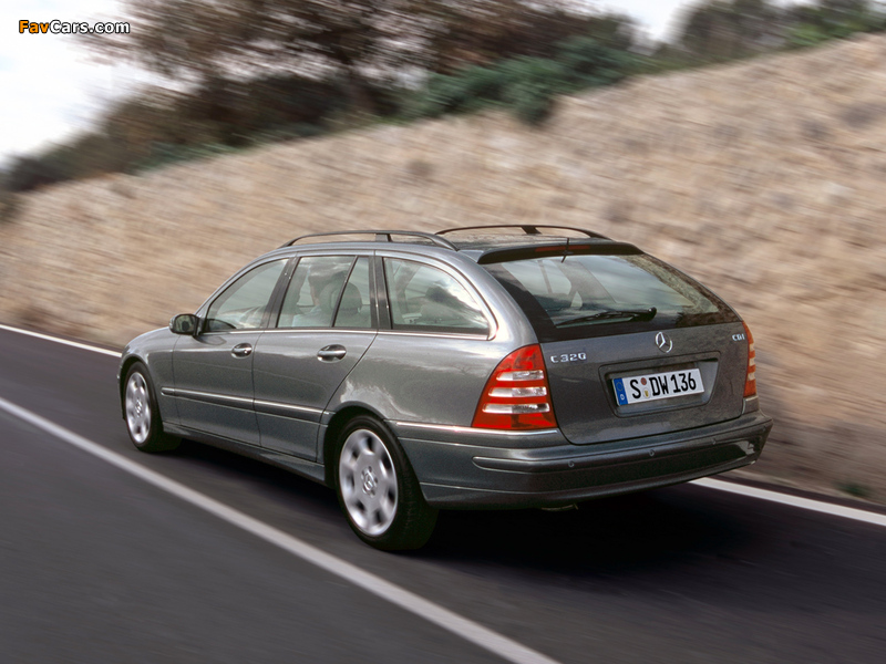 Photos of Mercedes-Benz C 320 CDI Estate (S203) 2002–07 (800 x 600)