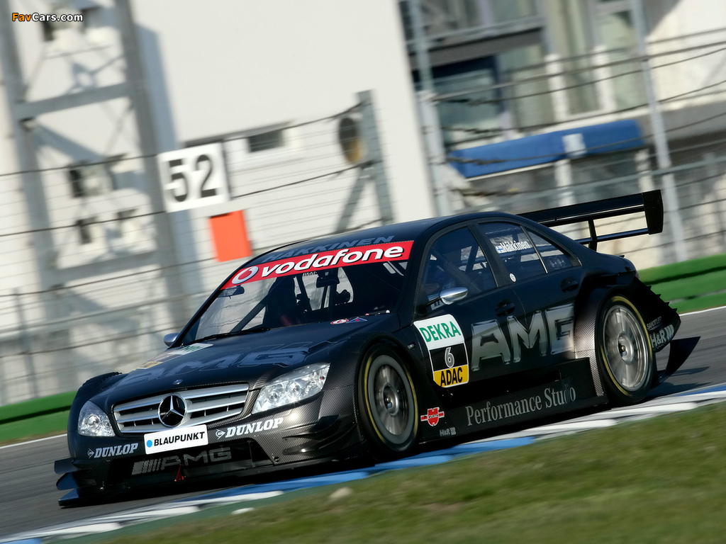 Photos of Mercedes-Benz C AMG DTM (W204) 2007–10 (1024 x 768)