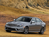 Photos of Mercedes-Benz C 63 AMG US-spec (W204) 2007–11