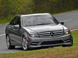 Photos of Mercedes-Benz C 300 Sport US-spec (W204) 2010–11