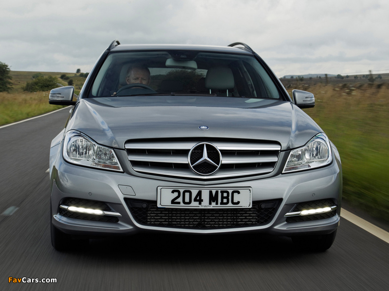 Photos of Mercedes-Benz C 220 CDI Estate UK-spec (S204) 2011 (800 x 600)