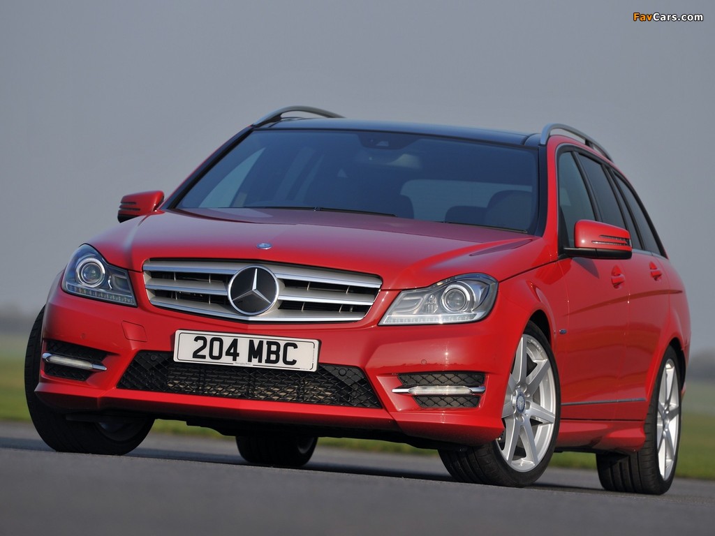 Photos of Mercedes-Benz C 250 CDI AMG Sports Package Estate UK-spec (S204) 2011 (1024 x 768)