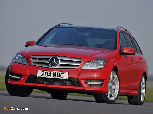 Photos of Mercedes-Benz C 250 CDI AMG Sports Package Estate UK-spec (S204) 2011 (640 x 480)