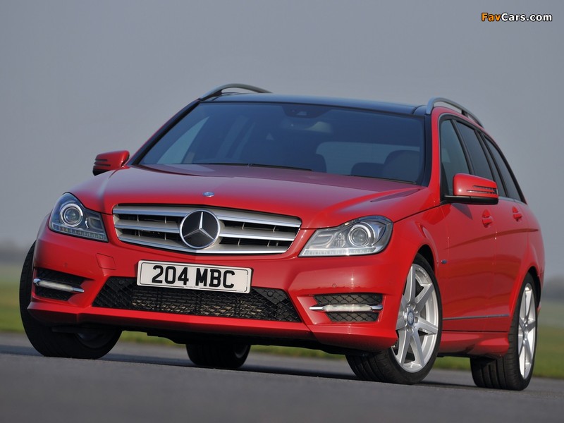 Photos of Mercedes-Benz C 250 CDI AMG Sports Package Estate UK-spec (S204) 2011 (800 x 600)