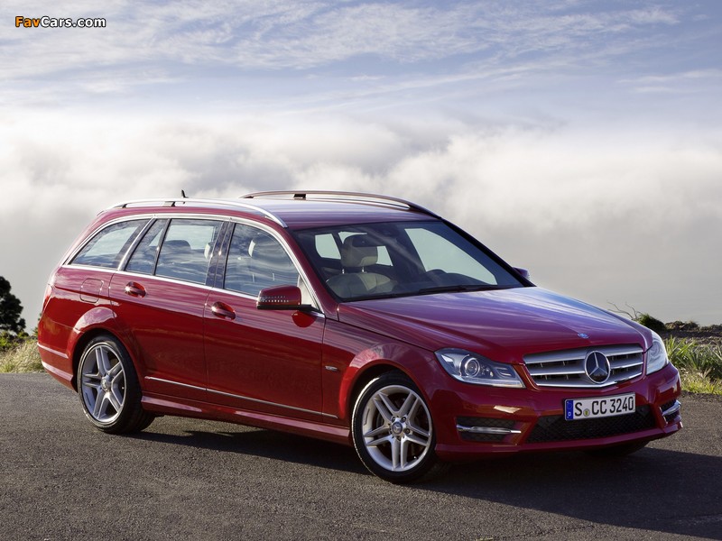 Photos of Mercedes-Benz C 350 CDI AMG Sports Package Estate (S204) 2011 (800 x 600)