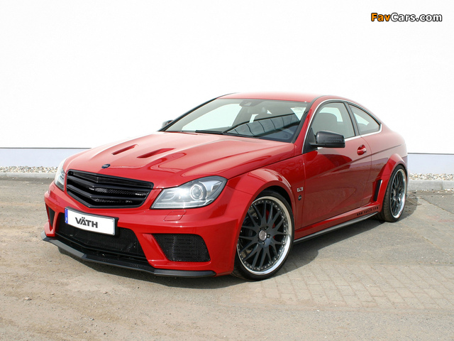 Photos of VÄTH V63 Supercharged Black Series Coupe (C204) 2012 (640 x 480)