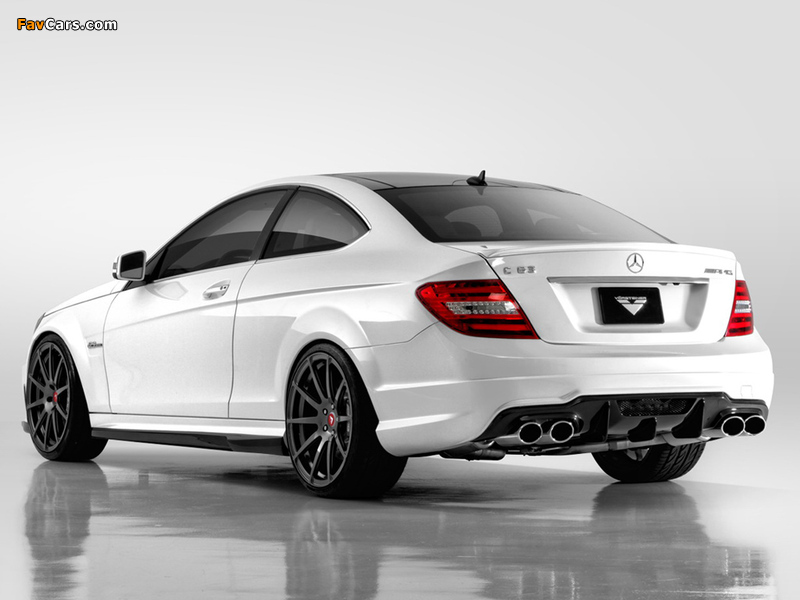 Photos of Vorsteiner Mercedes-Benz C 63 AMG Coupe (C204) 2012 (800 x 600)