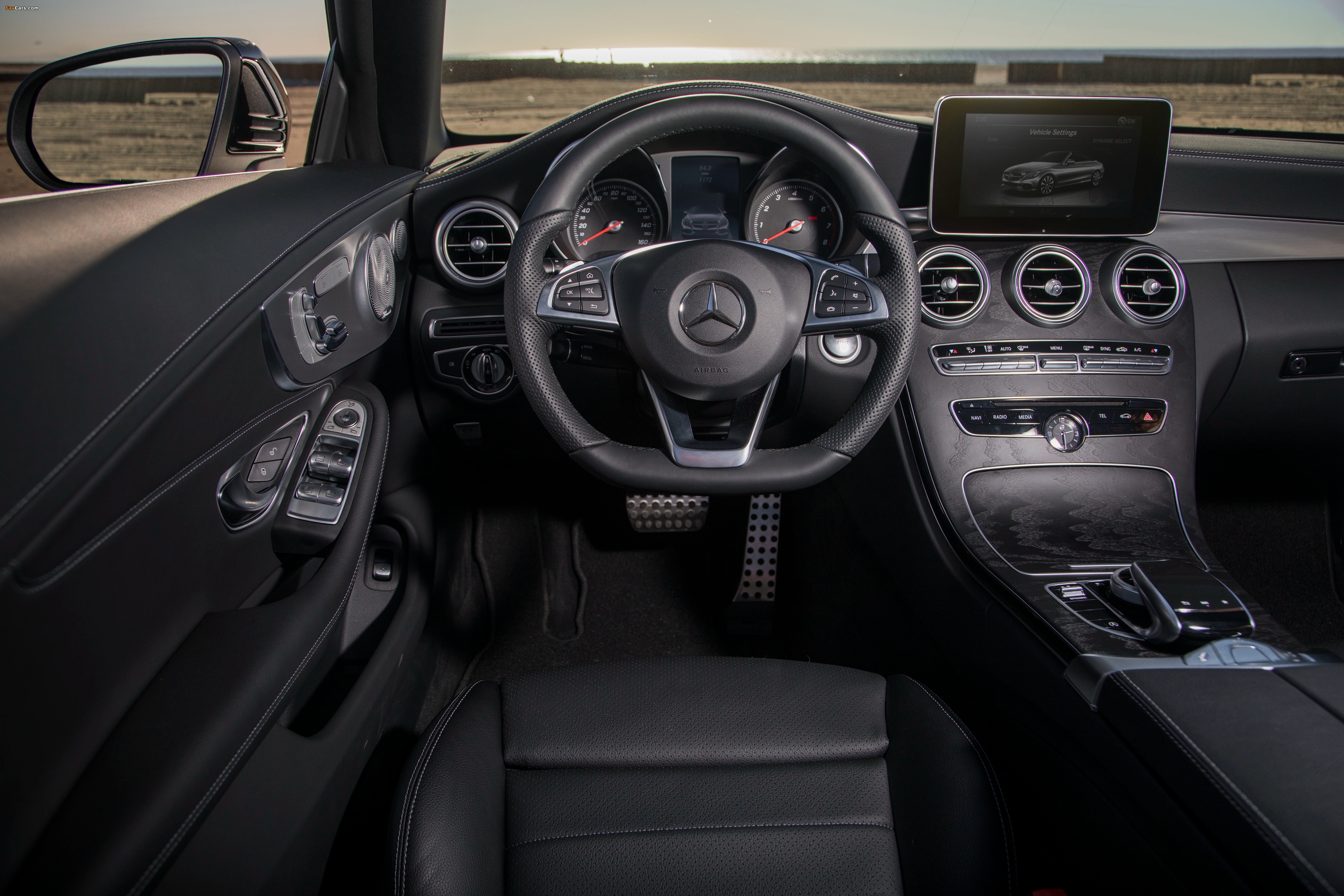 Photos of Mercedes-Benz C 300 4MATIC Cabriolet AMG Line North America (C205) 2016 (4096 x 2731)