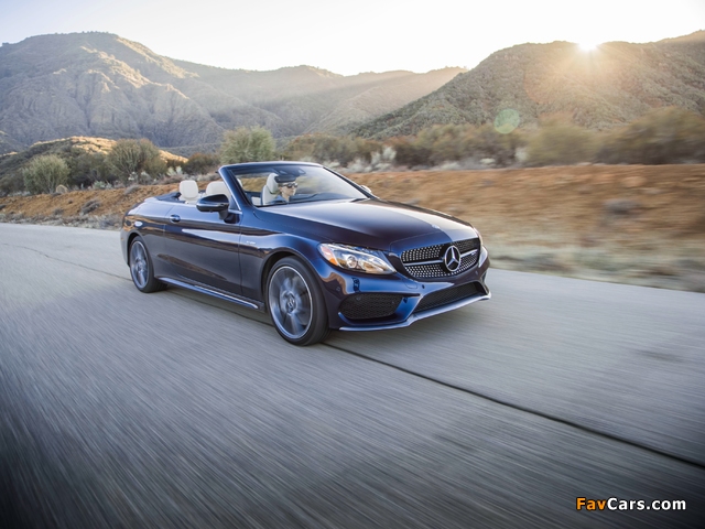 Photos of Mercedes-AMG C 43 4MATIC Cabriolet North America (A205) 2016 (640 x 480)