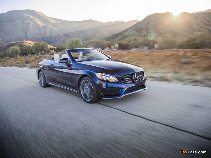 Photos of Mercedes-AMG C 43 4MATIC Cabriolet North America (A205) 2016 (800 x 600)