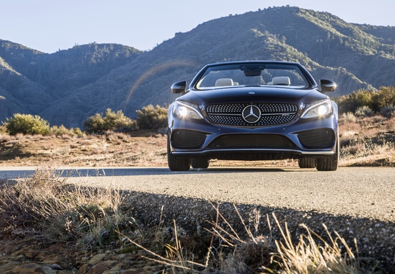 Photos of Mercedes-AMG C 43 4MATIC Cabriolet North America (A205) 2016