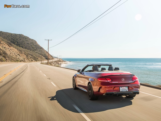 Photos of Mercedes-AMG C 63 S Cabriolet North America (A205) 2016 (640 x 480)