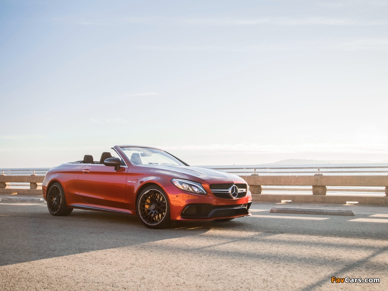 Photos of Mercedes-AMG C 63 S Cabriolet North America (A205) 2016 (800 x 600)