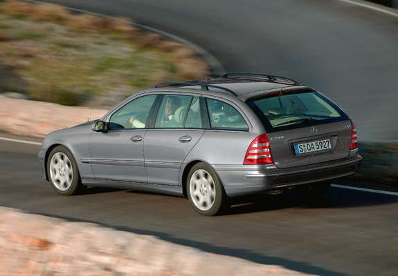 Pictures of Mercedes-Benz C 200 CGI Estate (S203) 2001–07