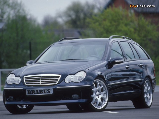 Pictures of Brabus Mercedes-Benz C 320 Estate (S203) 2002 (640 x 480)