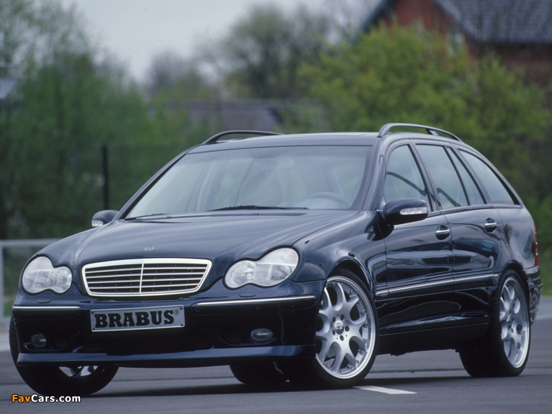 Pictures of Brabus Mercedes-Benz C 320 Estate (S203) 2002 (800 x 600)