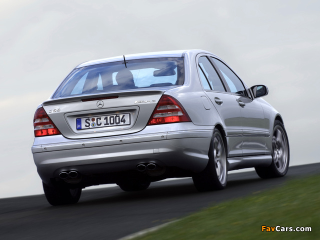 Pictures of Mercedes-Benz C 55 AMG (W203) 2004–07 (640 x 480)