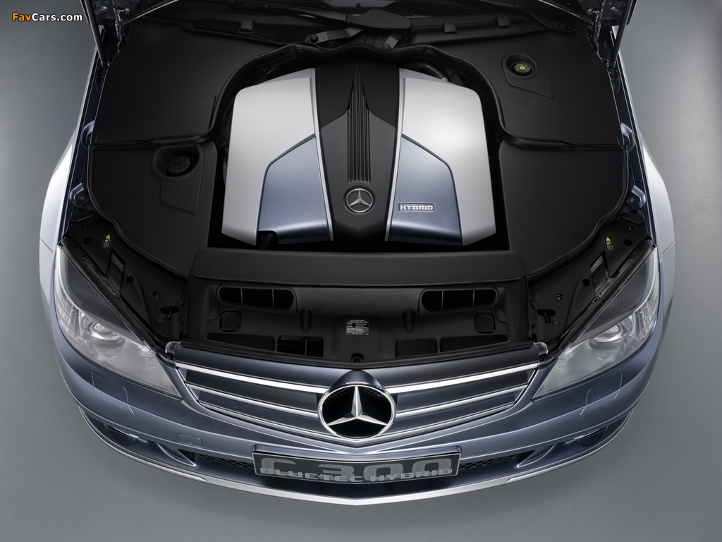 Pictures of Mercedes-Benz C 300 BlueTec Hybrid Concept (S204) 2007 (1024 x 768)