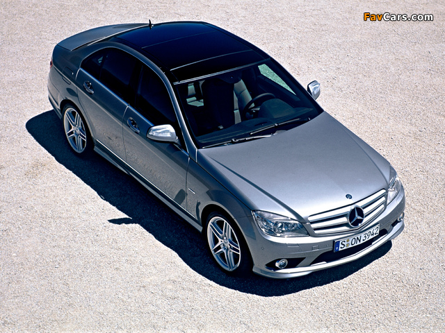Pictures of Mercedes-Benz C 320 CDI Sport (W204) 2007–11 (640 x 480)