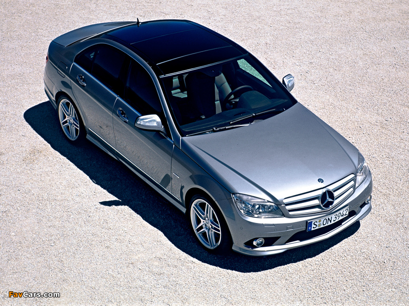 Pictures of Mercedes-Benz C 320 CDI Sport (W204) 2007–11 (800 x 600)