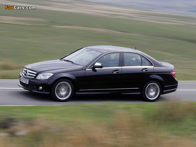 Pictures of Mercedes-Benz C 220 CDI Sport UK-spec (W204) 2007–11 (640 x 480)