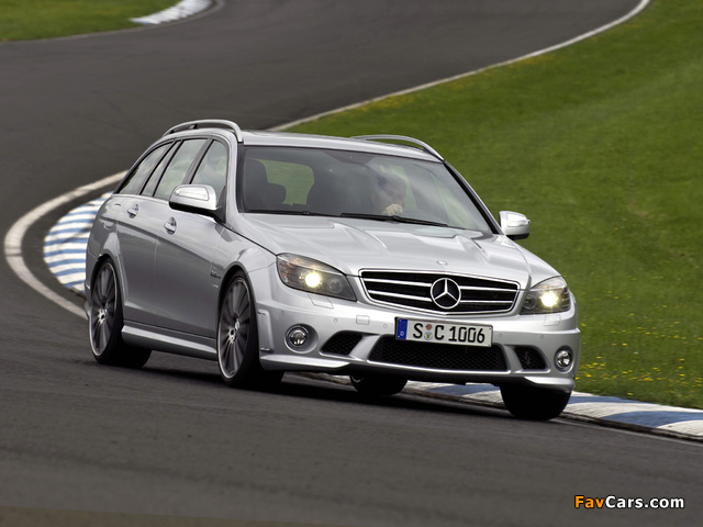 Pictures of Mercedes-Benz C 63 AMG Estate (S204) 2008–11 (640 x 480)