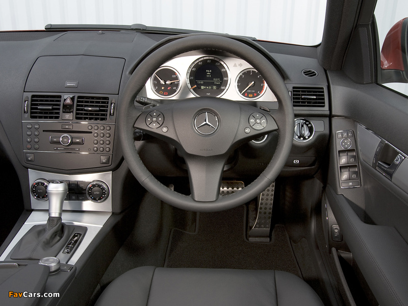 Pictures of Mercedes-Benz C 220 CDI Sport Estate UK-spec (S204) 2008–11 (800 x 600)