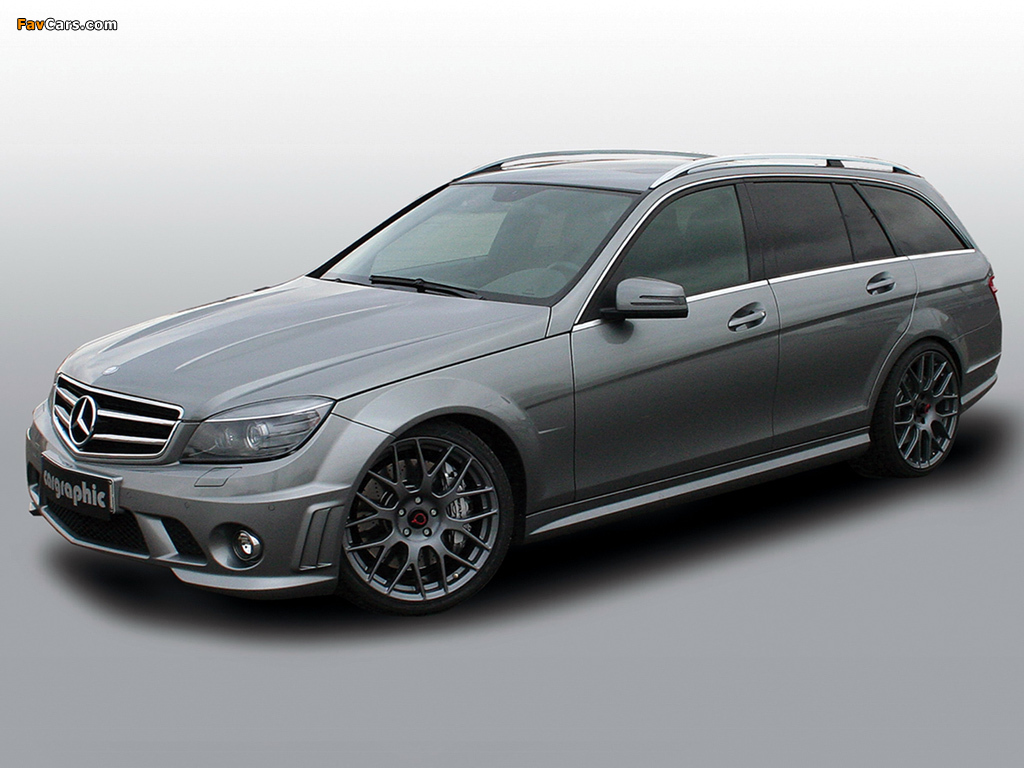 Pictures of Cargraphic Mercedes-Benz C 63 AMG Estate (S204) 2010–11 (1024 x 768)