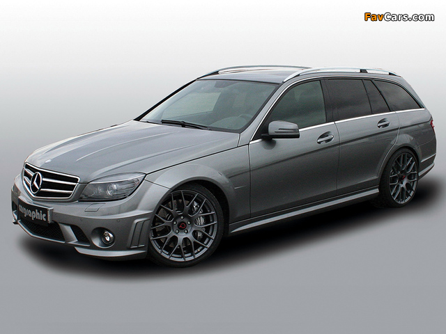 Pictures of Cargraphic Mercedes-Benz C 63 AMG Estate (S204) 2010–11 (640 x 480)