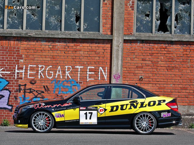 Pictures of Wimmer RS Mercedes-Benz C 63 AMG Dunlop-Performance (W204) 2010 (640 x 480)