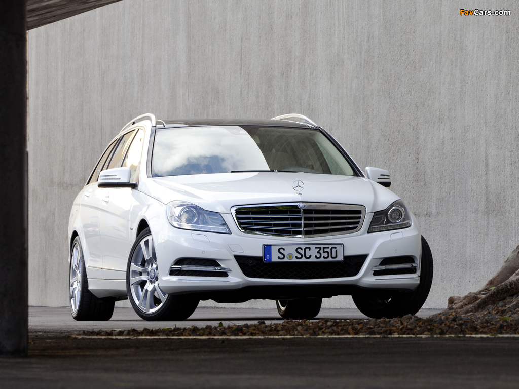 Pictures of Mercedes-Benz C 350 CDI Estate (S204) 2011 (1024 x 768)