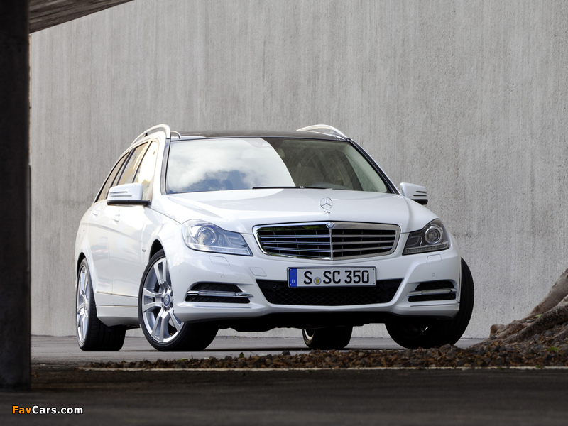 Pictures of Mercedes-Benz C 350 CDI Estate (S204) 2011 (800 x 600)