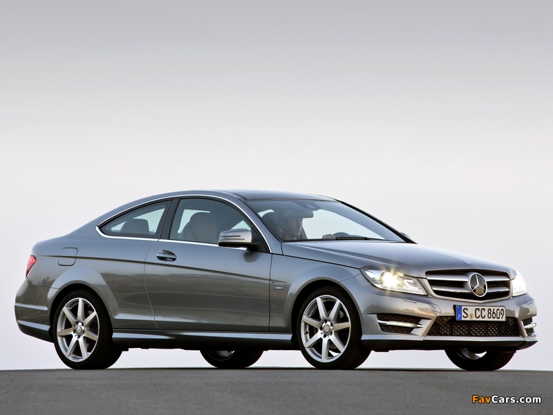 Pictures of Mercedes-Benz C 250 Coupe (C204) 2011 (800 x 600)