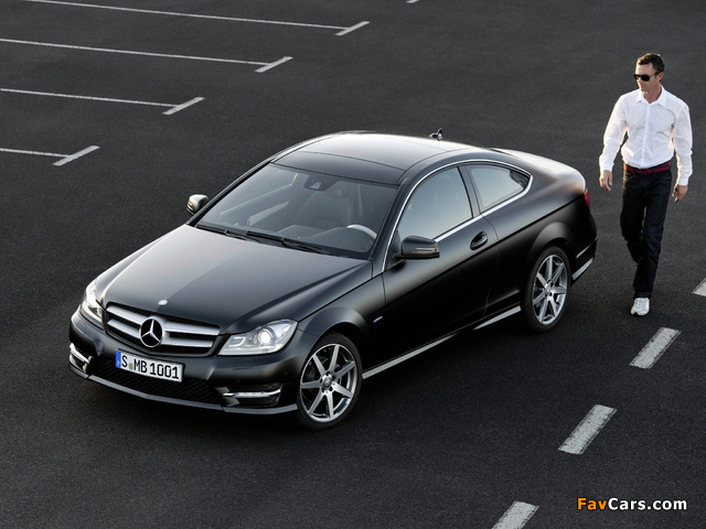 Pictures of Mercedes-Benz C 250 CDI Coupe (C204) 2011 (640 x 480)