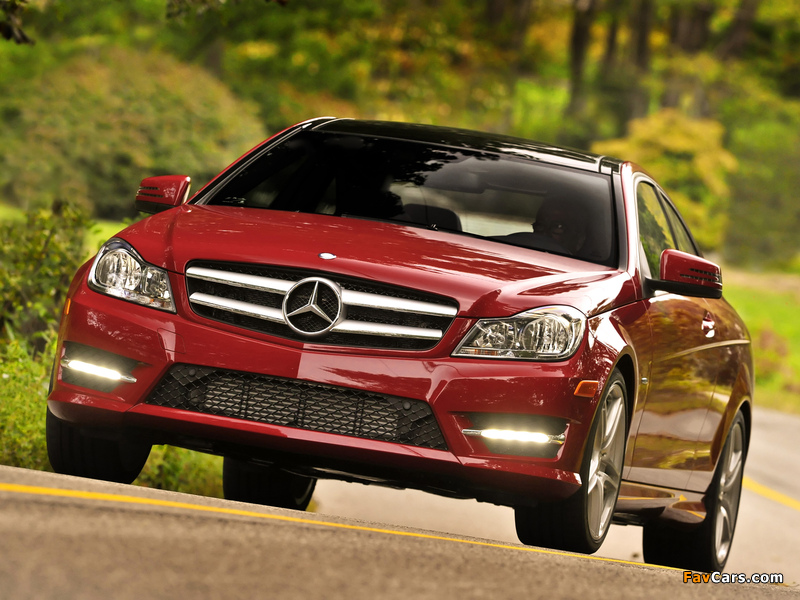 Pictures of Mercedes-Benz C 250 Coupe US-spec (C204) 2011 (800 x 600)