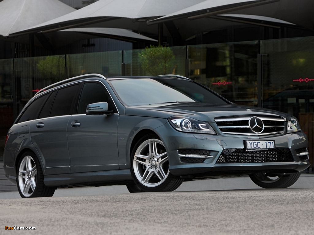 Pictures of Mercedes-Benz C 250 CDI AMG Sports Package Estate AU-spec (S204) 2011 (1024 x 768)